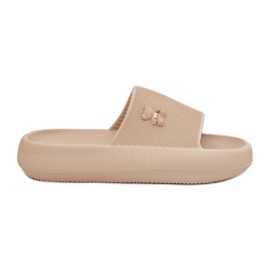 Flip -Flip Flip Flip pe platformă cu un ursuleț Vinceza 75210 bej