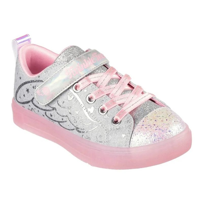 Skechers S Lights Twinke Sparks Heather Magic 314703L-Gypk pantofi argint