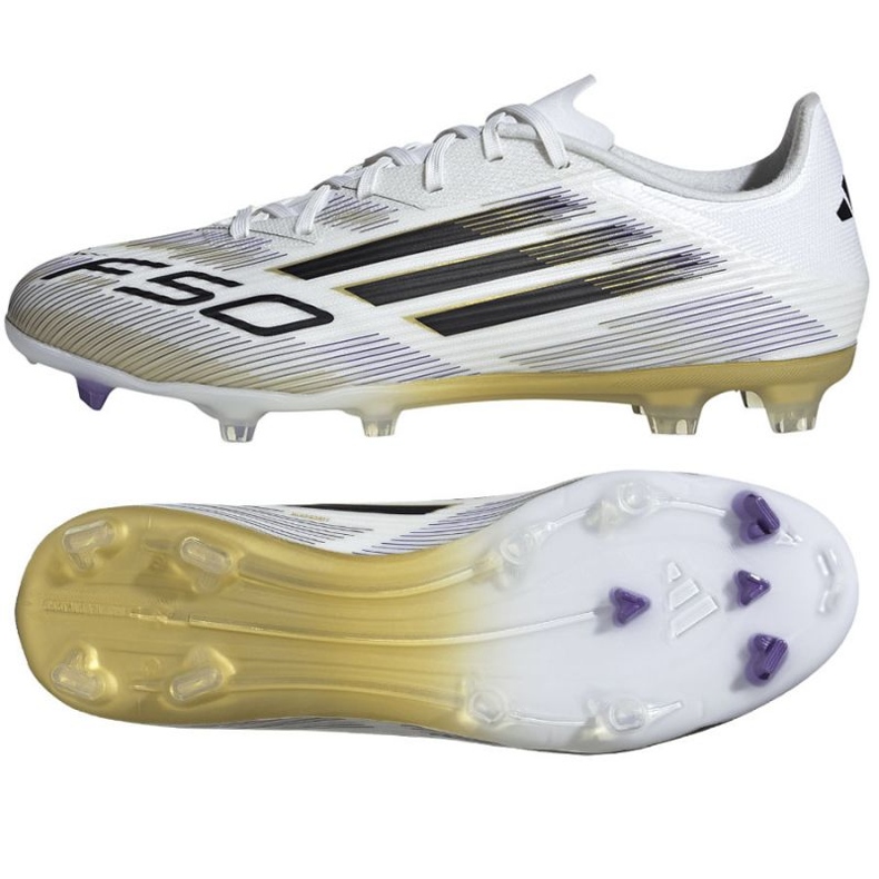 Adidas F50 League FG/MG JI0005 Pantofi de fotbal alb Adidas F50 League FG/MG JI0005 Pantofi de fotbal alb