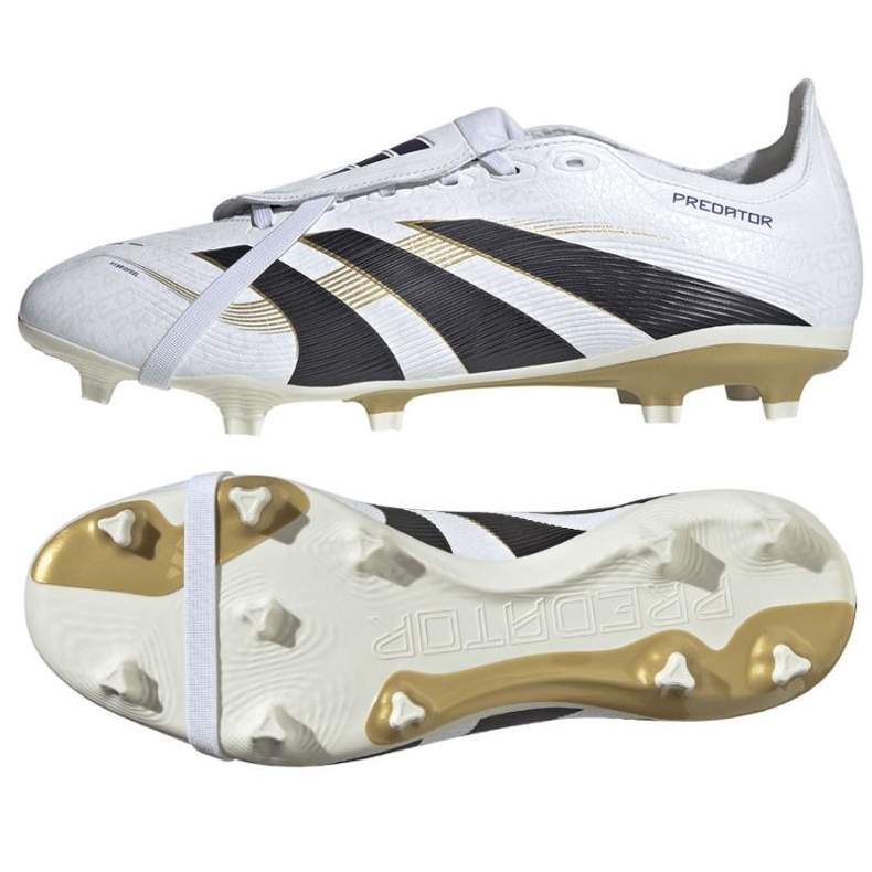 Adidas Predator League FT FG/MG JI1114 Pantofi de fotbal alb