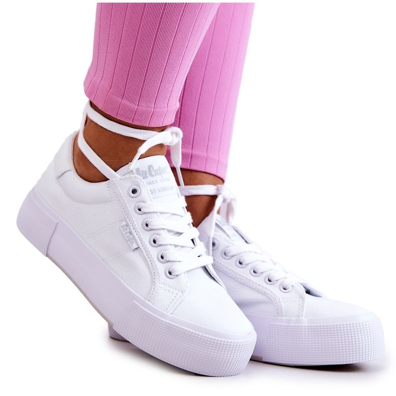 Pantofi Lee Cooper LCW-22-31-0884L alb