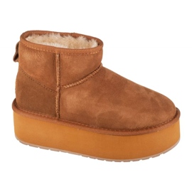 Emu Australia Stinger Micro Flatform Pantofi W13082-Ches maro Emu Australia Stinger Micro Flatform Pantofi W13082-Ches maro