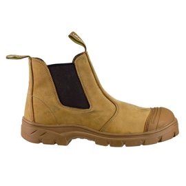 Cizme Jodhpur pentru bărbați în siguranță urgent 129S1 Camel maro Cizme Jodhpur pentru bărbați în siguranță urgent 129S1 Camel maro
