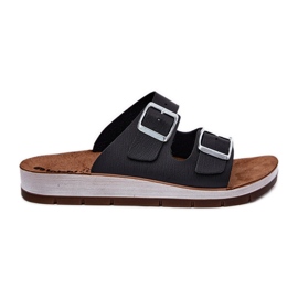 Flip -flops pentru femei cu CLAMPURI NEGRU INBLU CP000042 Flip -flops pentru femei cu CLAMPURI NEGRU INBLU CP000042