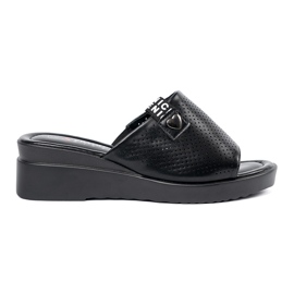 Seastar FLIP -FLIP -FLOPS pe platforma Openwork negru