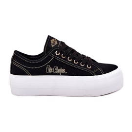 Adidaje materiale pentru femei pe platforma Lee Cooper LCW-25-31-3431L negru