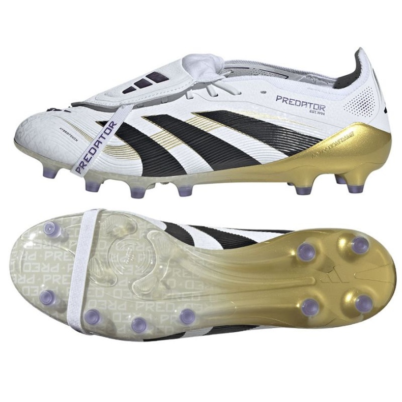 Adidas Predator Elite AG JR4771 Pantofi de fotbal alb
