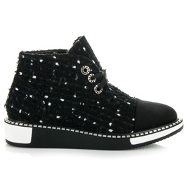 Seastar Pantofi sport deasupra gleznei negru Seastar Pantofi sport deasupra gleznei negru