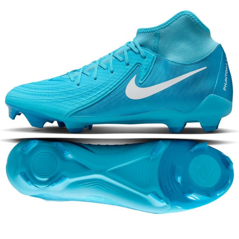 Nike Phantom Luna II Academia FG/MG FD6725-400 Pantofi de fotbal albastru