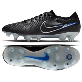 Nike Tiempo Legend 10 Elite SG-Pro AC DV4329-040 Pantofi de fotbal negru Nike Tiempo Legend 10 Elite SG-Pro AC DV4329-040 Pantofi de fotbal negru