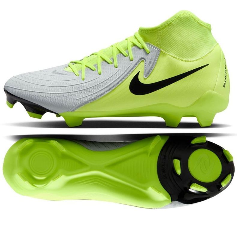 Nike Phantom Luna II Academia FG/ MG FD6725-003 Pantofi de fotbal verde Nike Phantom Luna II Academia FG/ MG FD6725-003 Pantofi de fotbal verde