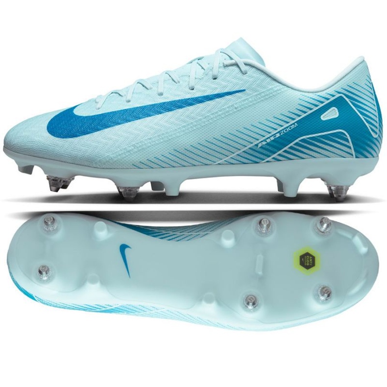 Nike Mercurial Vapor 16 Academy SG-Pro AC FQ8425-400 Pantofi de fotbal albastru
