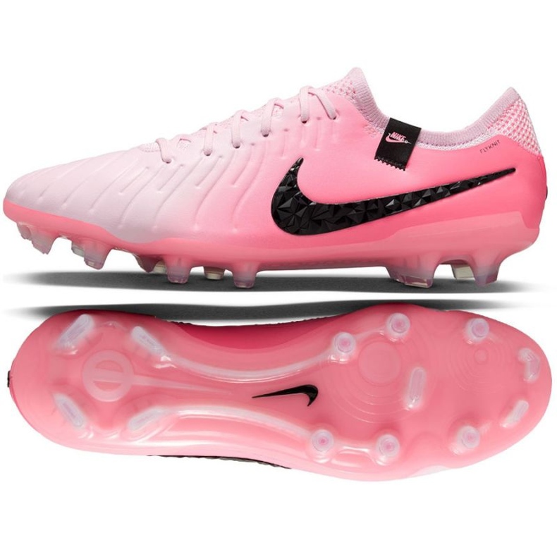 Nike Tiempo Legend 10 Elite FG DV4328-601 Pantofi de fotbal roz Nike Tiempo Legend 10 Elite FG DV4328-601 Pantofi de fotbal roz