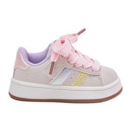 Sneakers Sneakers Sports Sports Multikolor Velcro bej