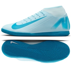 Nike Mercurial Superfly 10 Club IC FQ8315-400 Pantofi de fotbal albastru Nike Mercurial Superfly 10 Club IC FQ8315-400 Pantofi de fotbal albastru