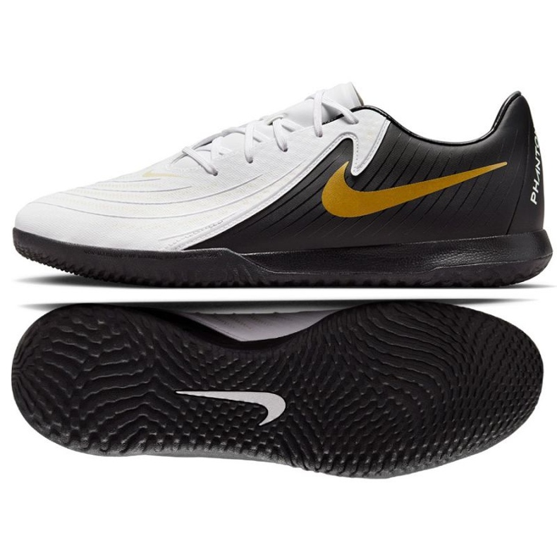 Nike Phantom GX II Academia IC FJ2581-100 Pantofi de fotbal alb