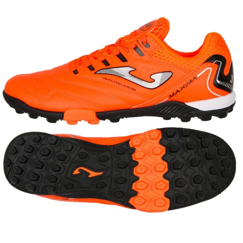 Joma Maxima 2508 TF MAXW2508TF Pantofi de fotbal portocale