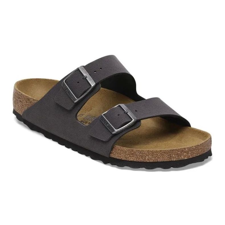 Birkenstock Arizona BS Birko-Flor NUBUK 1029134 FLIP-FLOPS gri Birkenstock Arizona BS Birko-Flor NUBUK 1029134 FLIP-FLOPS gri
