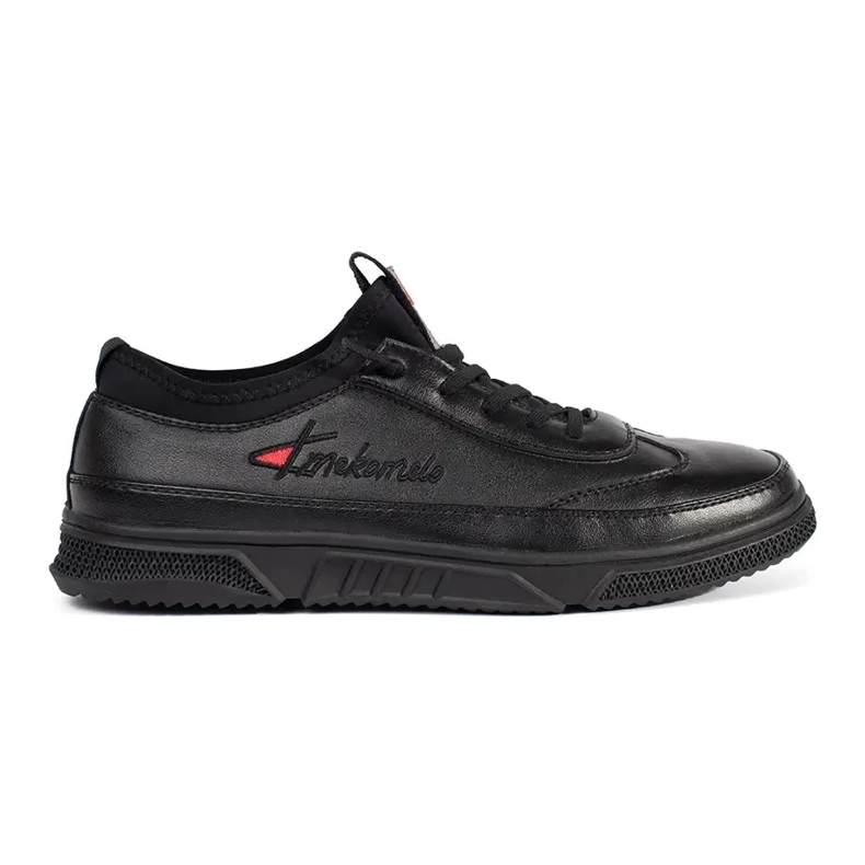 Pantofi sport negri izolați negru