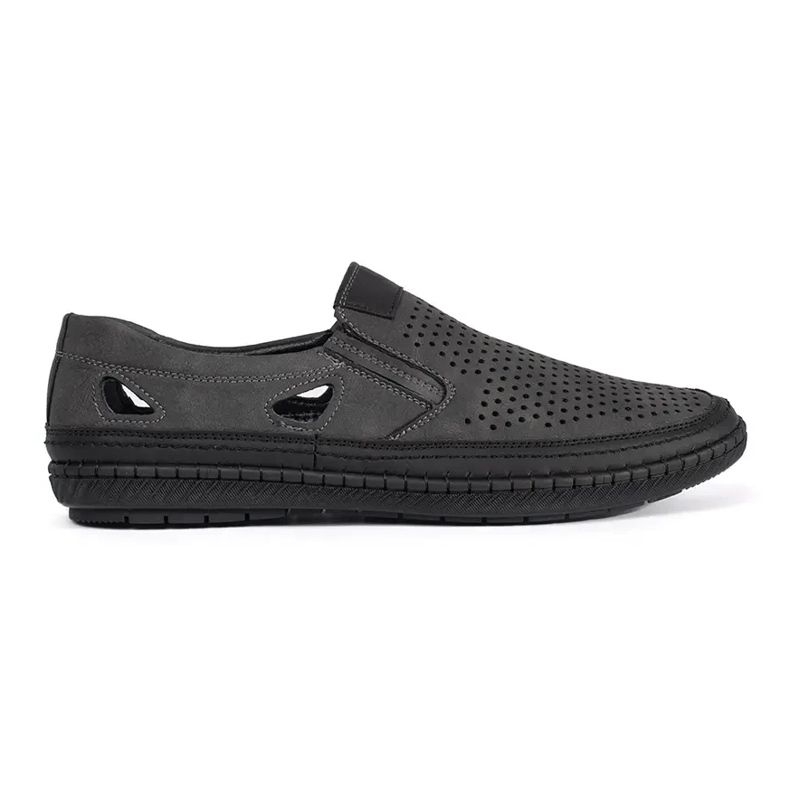 Pantofi gri pentru bărbați deschis