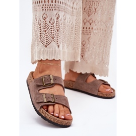 Inna Talpa de plută cu cleme cu culoare întunecată bej