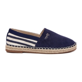 Eco -Men's Eco -Suede Espadrilles Blue Navy albastru Eco -Men's Eco -Suede Espadrilles Blue Navy albastru