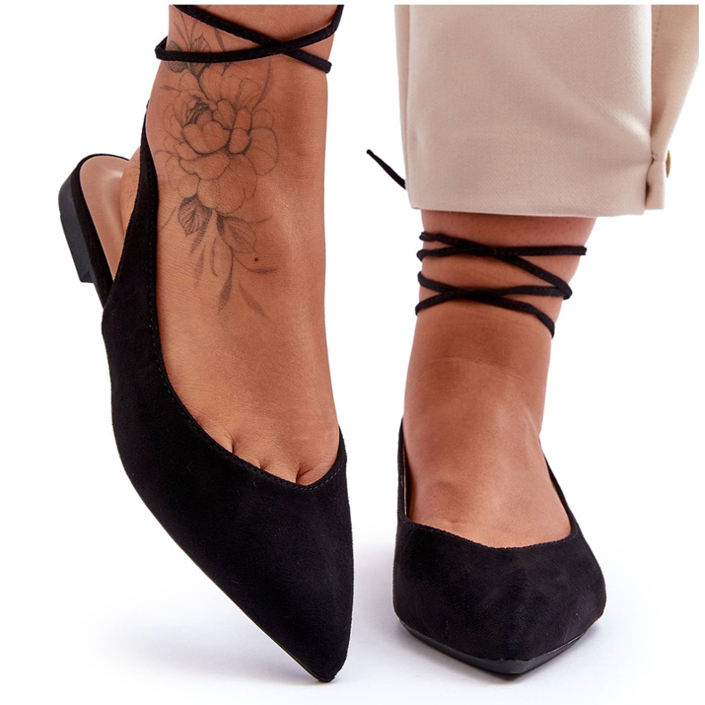 Balerinele ecologice ale femeilor ecologice negre negru