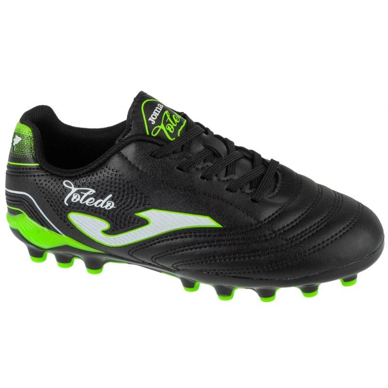 Pantofi de fotbal Joma Toledo 2501 Ag Jr Tojw2501AG negru Pantofi de fotbal Joma Toledo 2501 Ag Jr Tojw2501AG negru