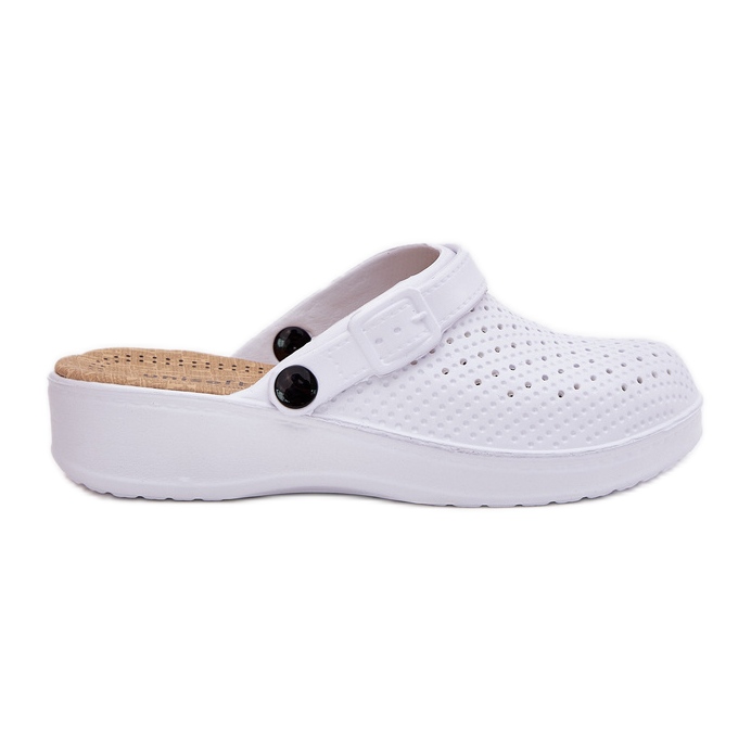 EVento Flip Flip Flip Flops White Faylina albă