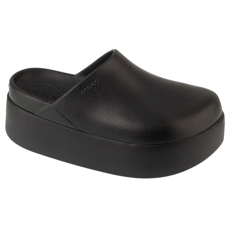 CROCS DYLAN PLATFION CLOG CLAPS în 209869-001 negru