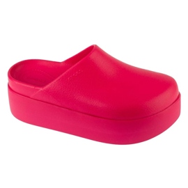 CROCS DYLAN Platform Clog Flip Flops în 209869-6ZQ roz