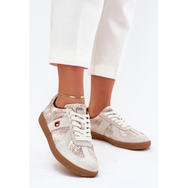 Big Star Sneakers pentru femei Star de Daniel Lopez SS2D4032 Animal Beige Model bej Big Star Sneakers pentru femei Star de Daniel Lopez SS2D4032 Animal Beige Model bej