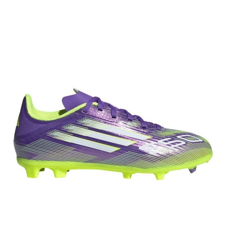 Adidas F50 League FG/MG JR JH7747 Pantofi de fotbal violet