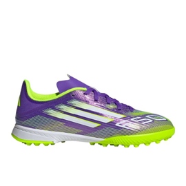 Adidas F50 League TF JR JI0000 Pantofi de fotbal violet Adidas F50 League TF JR JI0000 Pantofi de fotbal violet