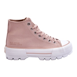 Pantofi de damă Nude Big Star LL274157 roz Pantofi de damă Nude Big Star LL274157 roz