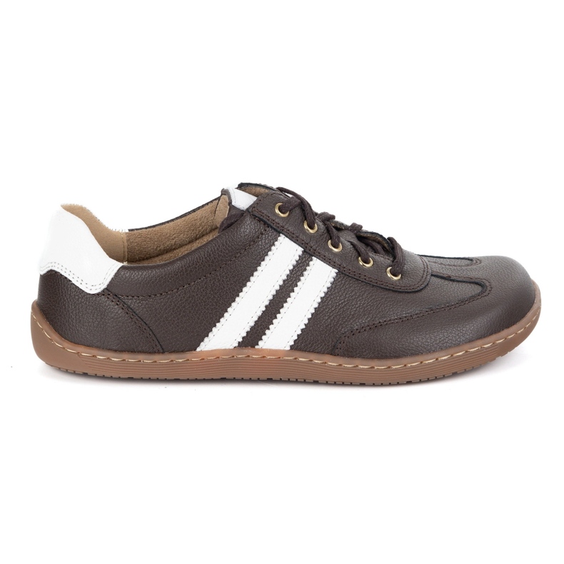 Olivier Pantofi minimalisti din piele pentru femei desculță 1287 adidași maro Olivier Pantofi minimalisti din piele pentru femei desculță 1287 adidași maro