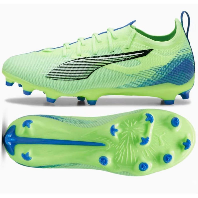 PUMA ULTRA 5 PRO FG/AG JR 107693-03 Pantofi de fotbal verde