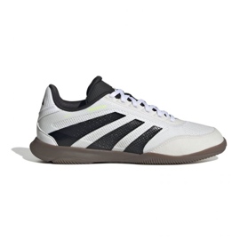 Adidas Predator League în JR JR7024 Pantofi de fotbal alb Adidas Predator League în JR JR7024 Pantofi de fotbal alb