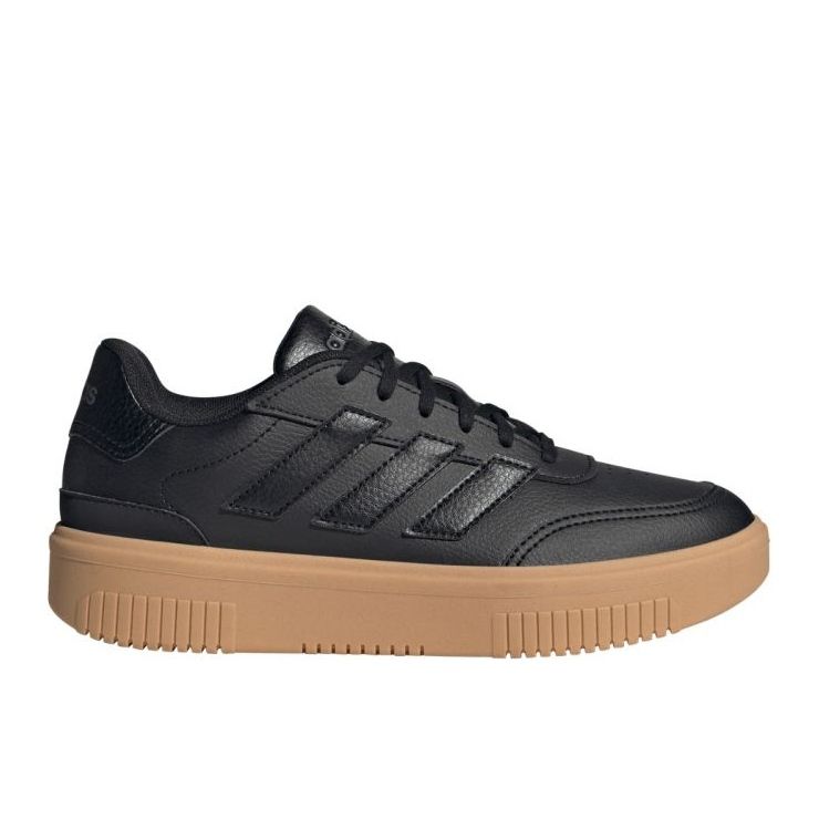 Pantofi Adidas CourtBlock în JR0728 negru