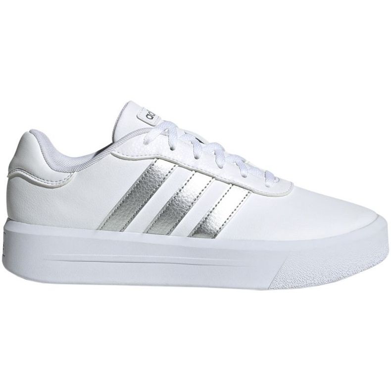 Pantofi de platformă Adidas Court în GV8996 alb