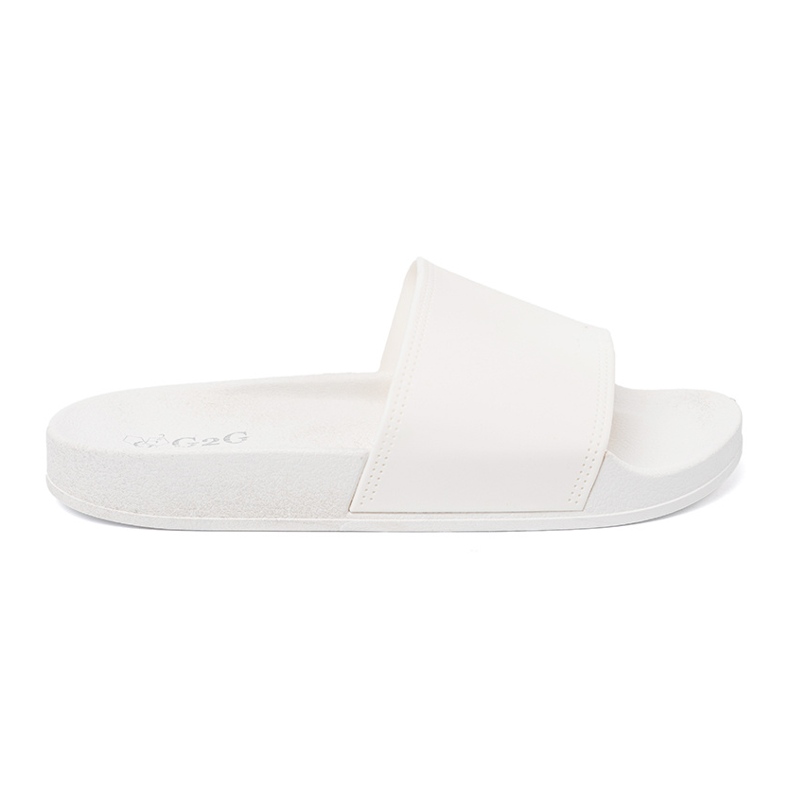 Shelvt Flip -flop -uri de plajă albă Shelvt Flip -flop -uri de plajă albă