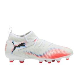 PUMA Future 8 Match FG/Ag Jr 108614 01 Pantofi de fotbal alb