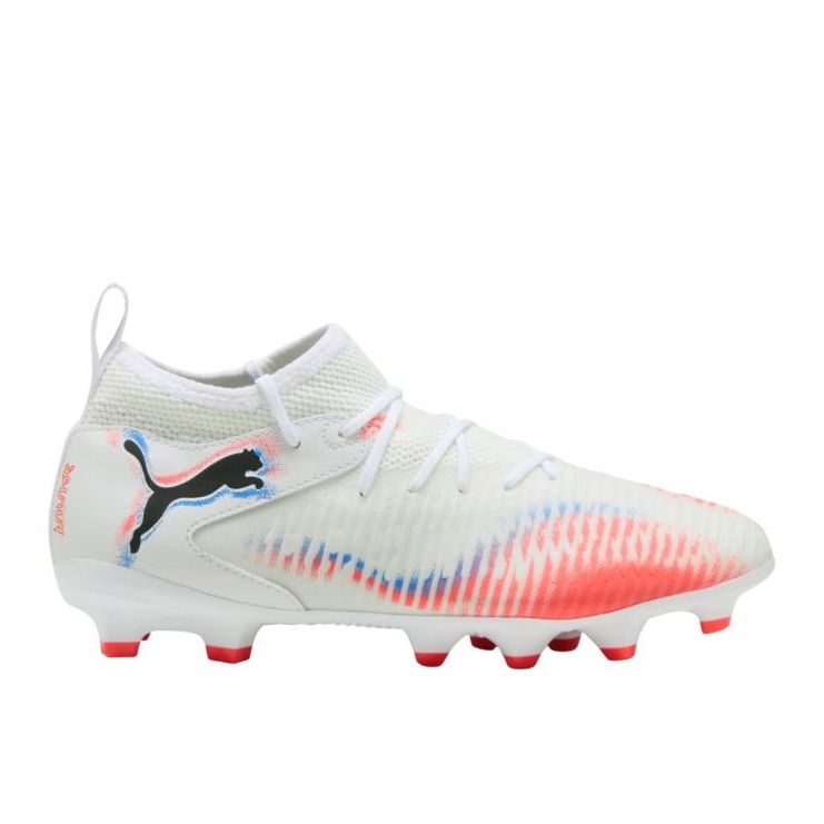 PUMA Future 8 Match FG/Ag Jr 108614 01 Pantofi de fotbal alb