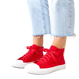 Adidași roșii înalți Ghan roșu Adidași roșii înalți Ghan roșu