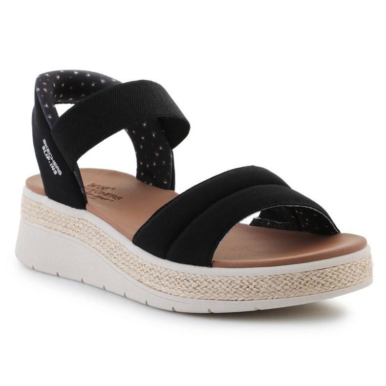 Sandals Skechers Slip -ins: Bobs Sun Ray în 114413 -BLK negru