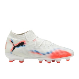 PUMA Future 8 Pro FG/Ag Jr 108613 01 Pantofi de fotbal alb PUMA Future 8 Pro FG/Ag Jr 108613 01 Pantofi de fotbal alb
