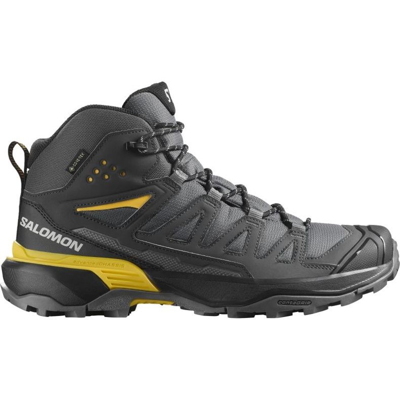 Salomon X Ultra 360 Mid GTX M L47742600 Pantofi Trekking negru Salomon X Ultra 360 Mid GTX M L47742600 Pantofi Trekking negru