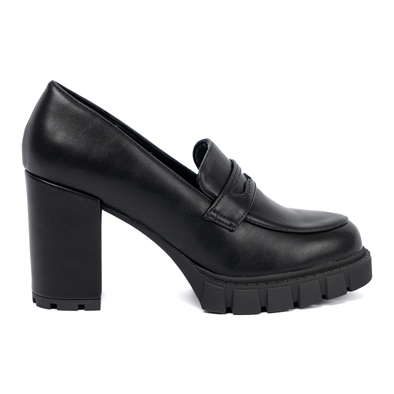 Shelvt Black Leays pe o postare cu o talpă de capcană negru