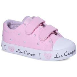 Pantofi pentru copii Lee Cooper Jr LCW-25-02-3265K roz Pantofi pentru copii Lee Cooper Jr LCW-25-02-3265K roz