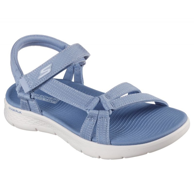 Sandale Skechers merg pe jos flex Sandal-Sandat în 141451-Blu albastru